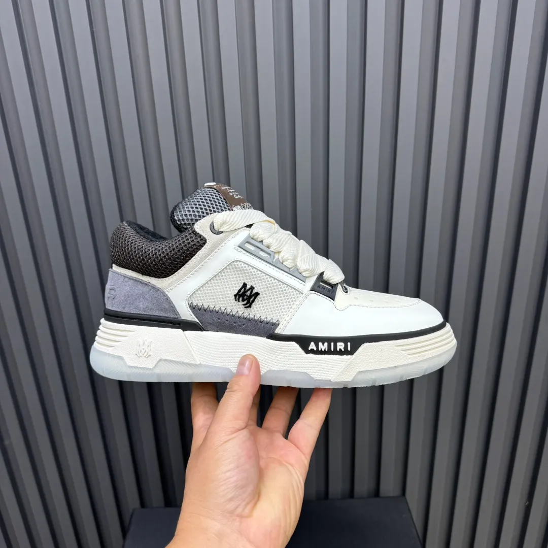 Men's shoes 💰660💰 AMIRI AMIRI trendy brand hot sale 🔥 Available all year round, couples 💑 Official website synchronization Imported fabrics 1⃣️ vs 1⃣️ replica, original factory special original sole, 35-45 (45. non-refundable)